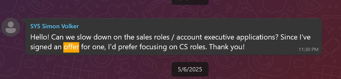 Simon landed a $150,000 Account Exec, BDR role with Elevated Technologies