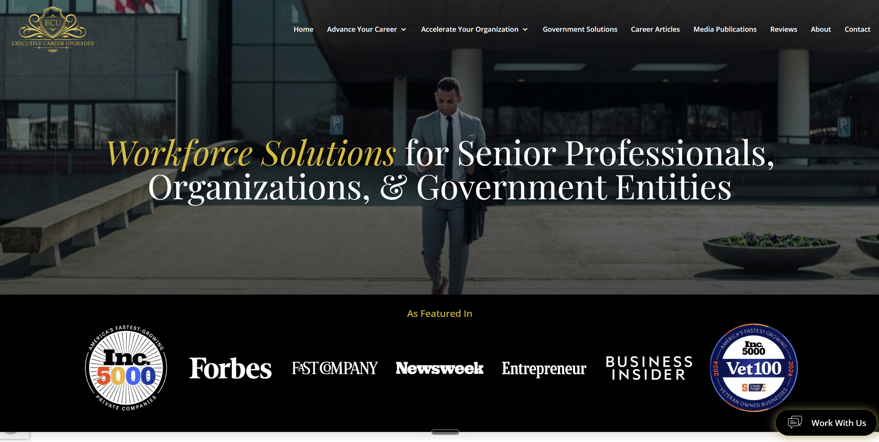 Executive Career Upgrades website